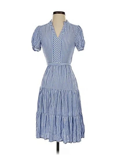 Pre-owned Monteau Casual Dress In Blue