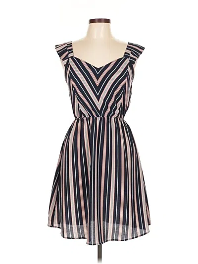 Pre-owned Monteau Casual Dress In Blue