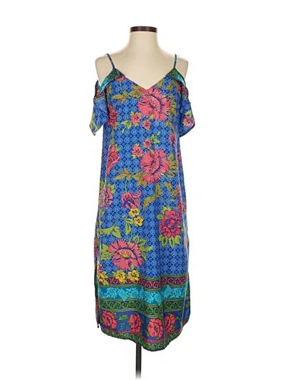 Pre-owned Monteau Casual Dress In Blue