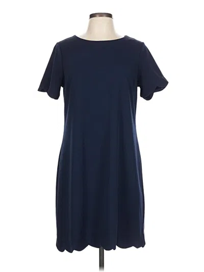 Pre-owned Monteau Casual Dress In Blue