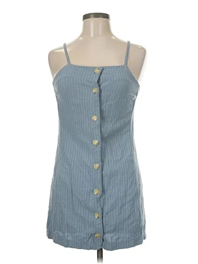 Pre-owned Monteau Casual Dress In Blue