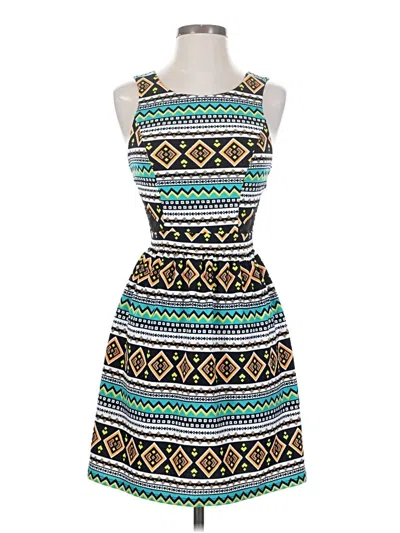 Pre-owned Monteau Casual Dress In Blue