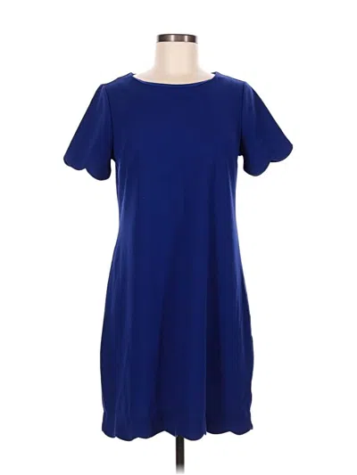 Pre-owned Monteau Casual Dress In Blue