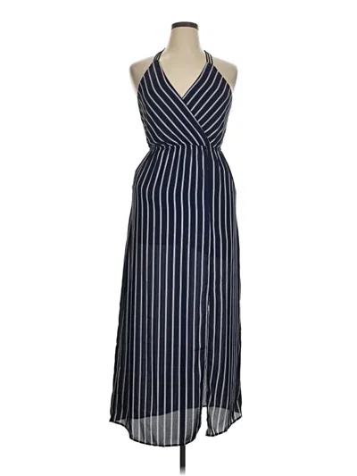 Pre-owned Monteau Casual Dress In Blue