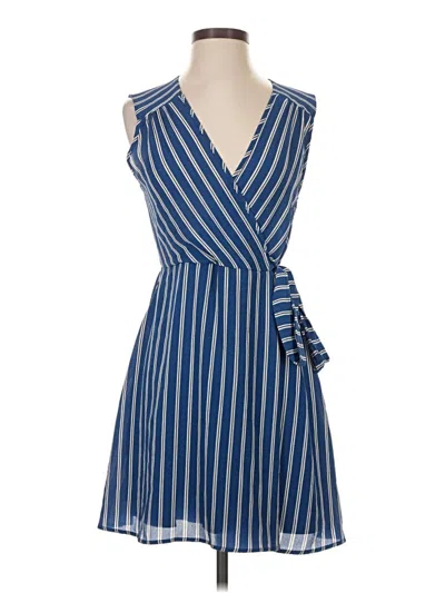 Pre-owned Monteau Casual Dress In Blue