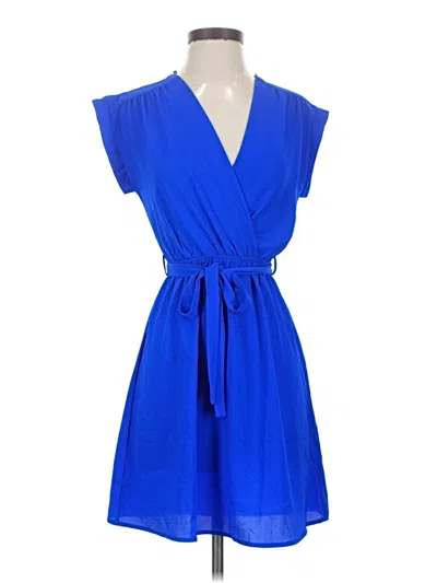 Pre-owned Monteau Casual Dress In Blue