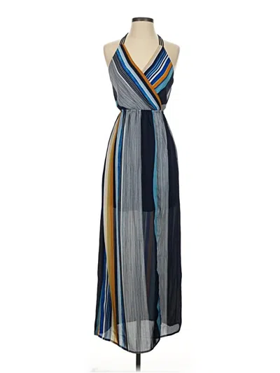 Pre-owned Monteau Casual Dress In Blue