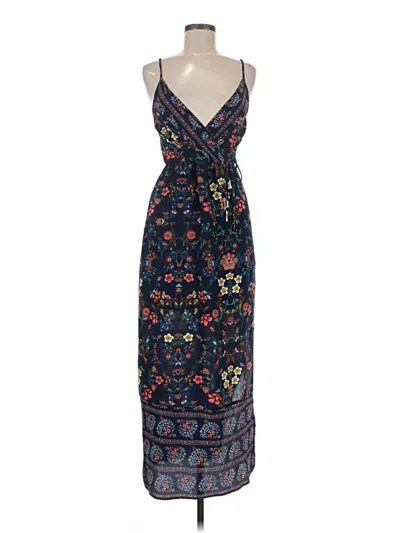Pre-owned Monteau Casual Dress In Blue