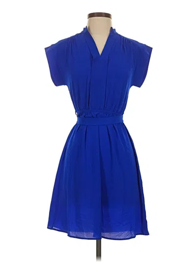 Pre-owned Monteau Casual Dress In Blue