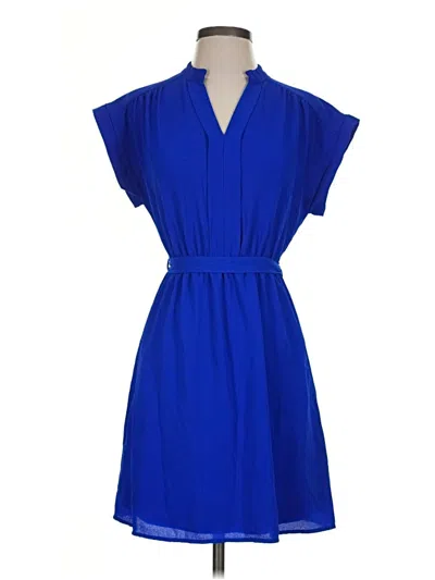 Pre-owned Monteau Casual Dress In Blue
