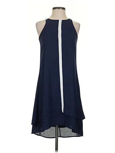 Pre-owned Monteau Casual Dress In Blue