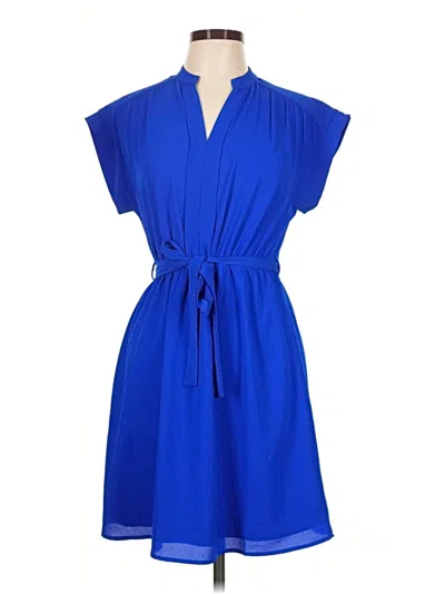 Pre-owned Monteau Casual Dress In Blue