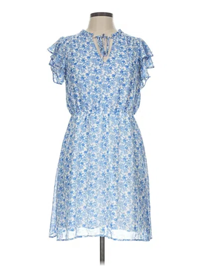 Pre-owned Monteau Casual Dress In Blue