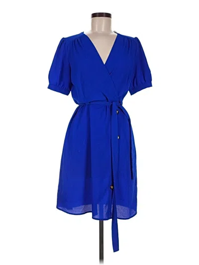 Pre-owned Monteau Casual Dress In Blue