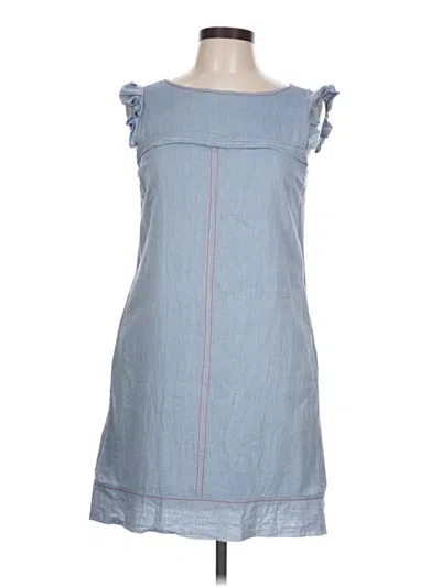Pre-owned Monteau Casual Dress In Blue