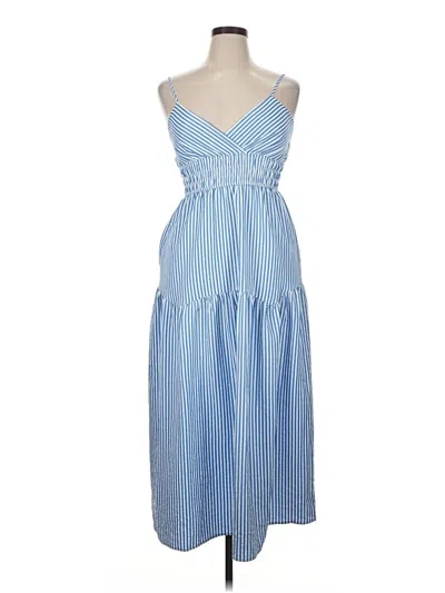 Pre-owned Monteau Casual Dress In Blue