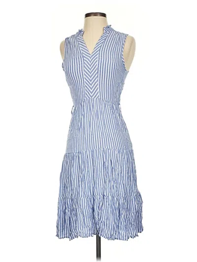 Pre-owned Monteau Casual Dress In Blue
