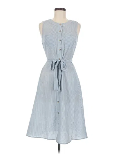 Pre-owned Monteau Casual Dress In Blue