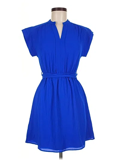 Pre-owned Monteau Casual Dress In Blue
