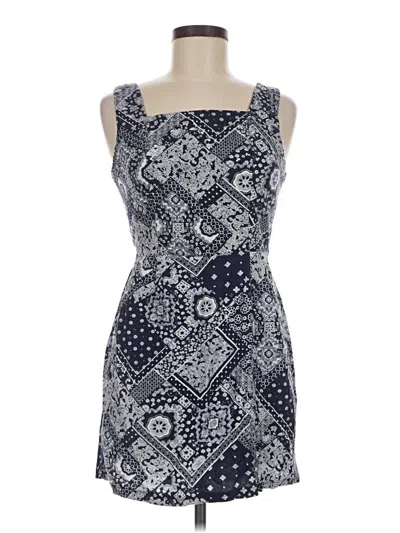 Pre-owned Monteau Casual Dress In Blue
