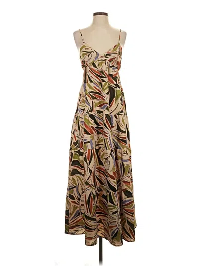 Pre-owned Monteau Casual Dress In Brown