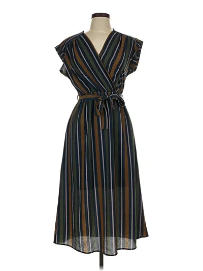 Pre-owned Monteau Casual Dress In Brown