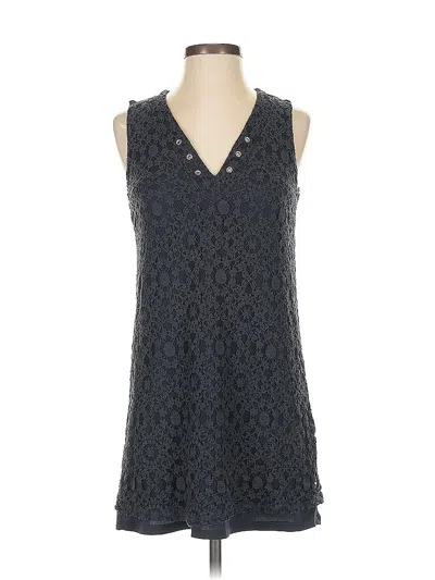 Pre-owned Monteau Casual Dress In Gray