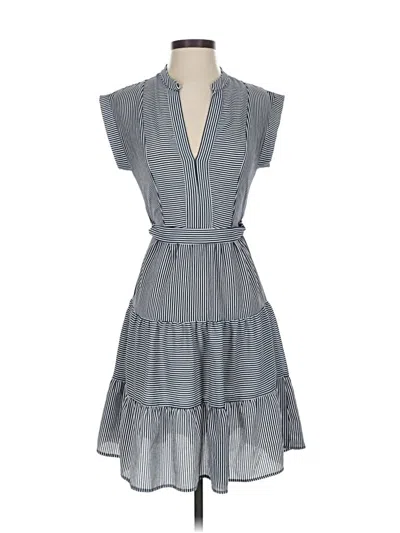 Pre-owned Monteau Casual Dress In Gray