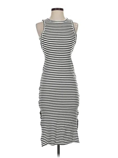 Pre-owned Monteau Casual Dress In Gray