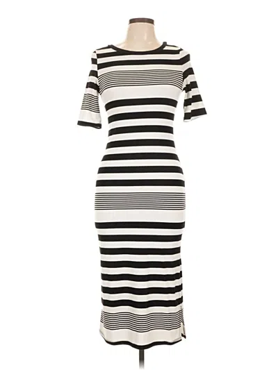 Pre-owned Monteau Casual Dress In Gray