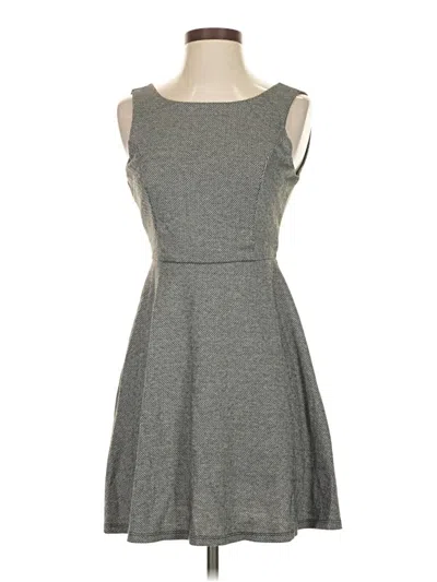 Pre-owned Monteau Casual Dress In Gray