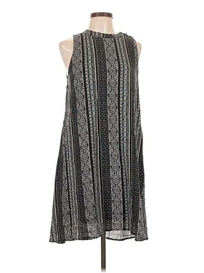 Pre-owned Monteau Casual Dress In Gray