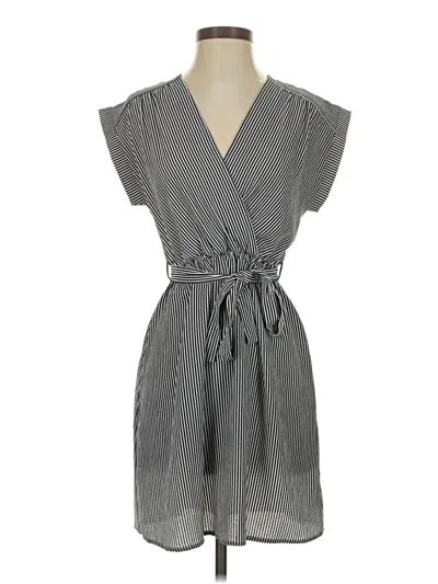 Pre-owned Monteau Casual Dress In Gray