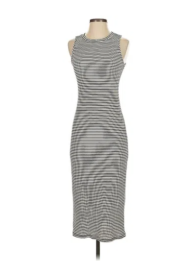 Pre-owned Monteau Casual Dress In Gray