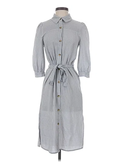 Pre-owned Monteau Casual Dress In Gray