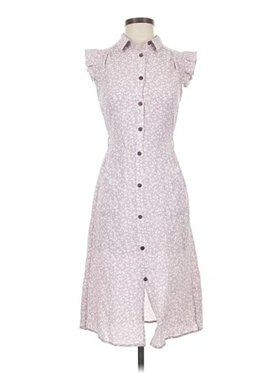 Pre-owned Monteau Casual Dress In Gray