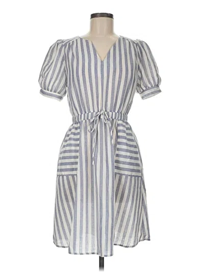 Pre-owned Monteau Casual Dress In Gray