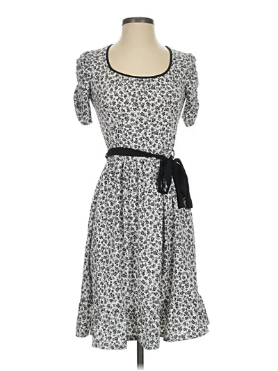 Pre-owned Monteau Casual Dress In Gray