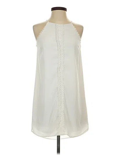 Pre-owned Monteau Casual Dress In Ivory