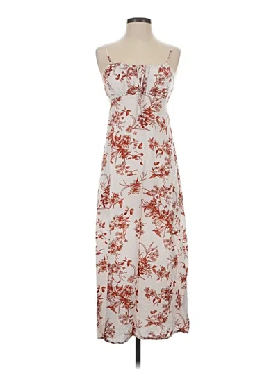 Pre-owned Monteau Casual Dress In Ivory