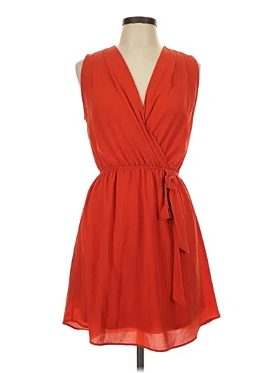 Pre-owned Monteau Casual Dress In Orange