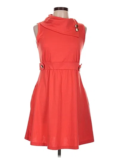 Pre-owned Monteau Casual Dress In Orange