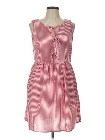 Pre-owned Monteau Casual Dress In Pink