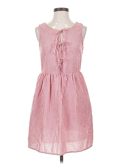 Pre-owned Monteau Casual Dress In Pink