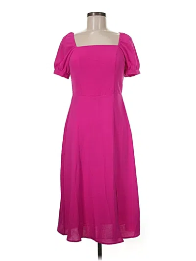Pre-owned Monteau Casual Dress In Pink