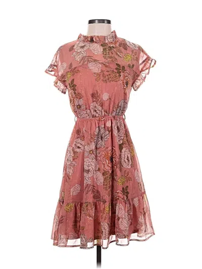 Pre-owned Monteau Casual Dress In Pink