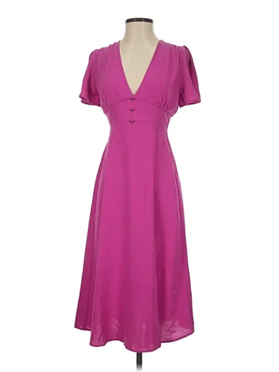 Pre-owned Monteau Casual Dress In Purple
