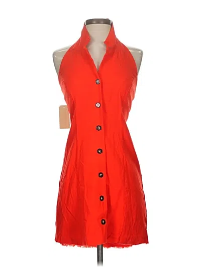 Pre-owned Monteau Casual Dress In Red