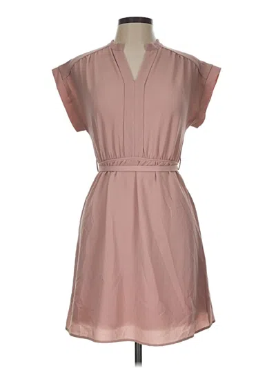 Pre-owned Monteau Casual Dress In Tan