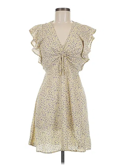 Pre-owned Monteau Casual Dress In Tan